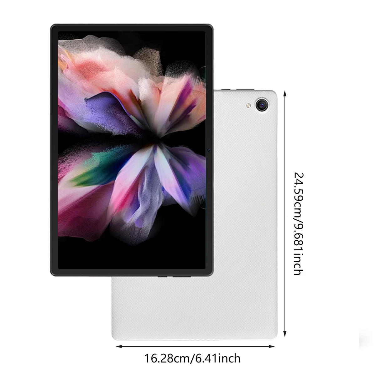 10 Inch Android 16 Tablet with Face ID 20(3+17)GB+64GB/1TB TF OTG IPS 1280*800 WiFi 6 BT5.3 Dual Camera 5MP+8MP 6000mAh Widevine L1 Support