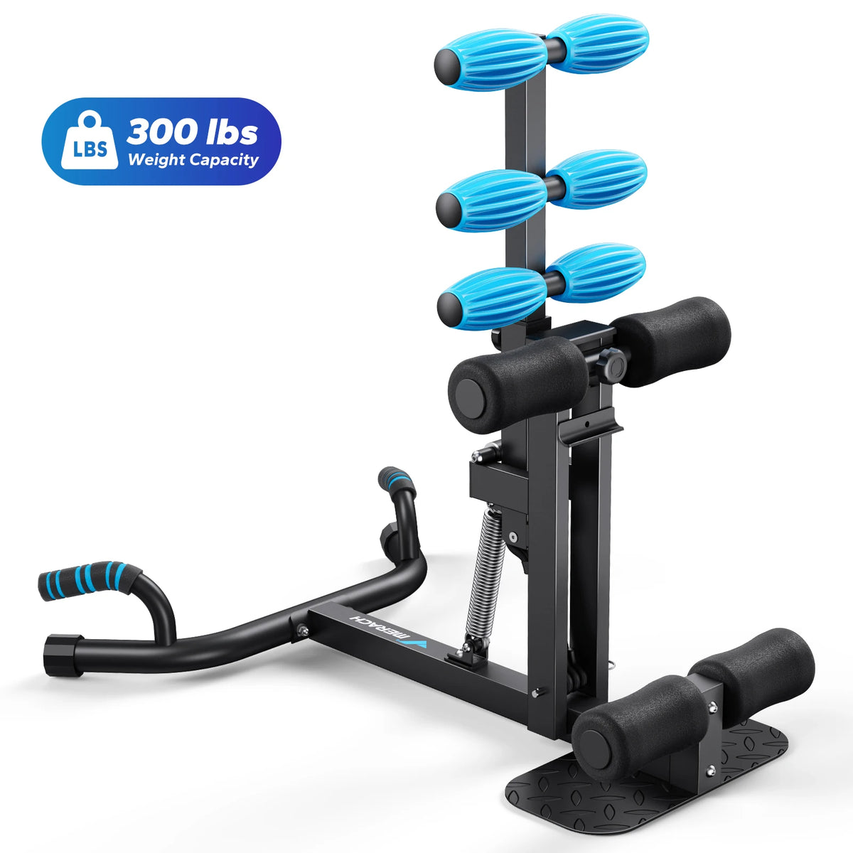 Merach Adjustable Squat Machine Push Up Bar For Home Gym