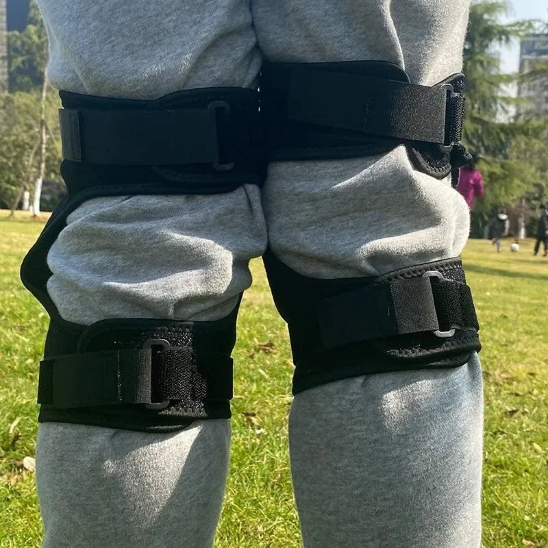 Soft Cushioned Knee Pads With Adjustable Anti Slip Support Straps