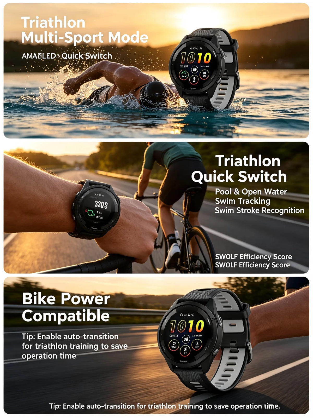 Garmin Forerunner 265 GPS Smartwatch Featuring Multi Band Navigation