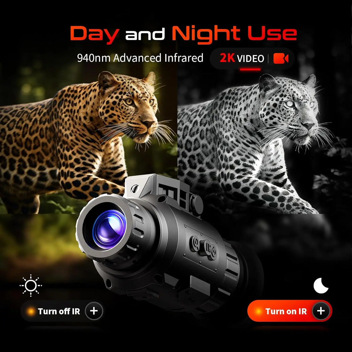 Goyojo GNG2K Digital Night Vision Monocular For Tactical Camping