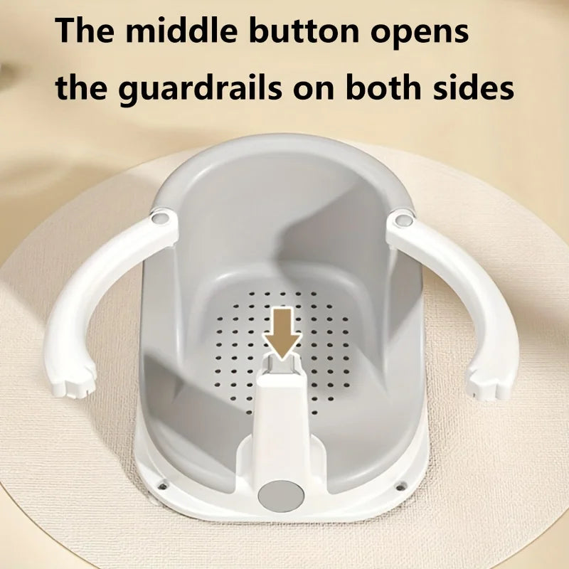 Durable Baby Bath Tub Seat For Safe Bathing And Cleaning