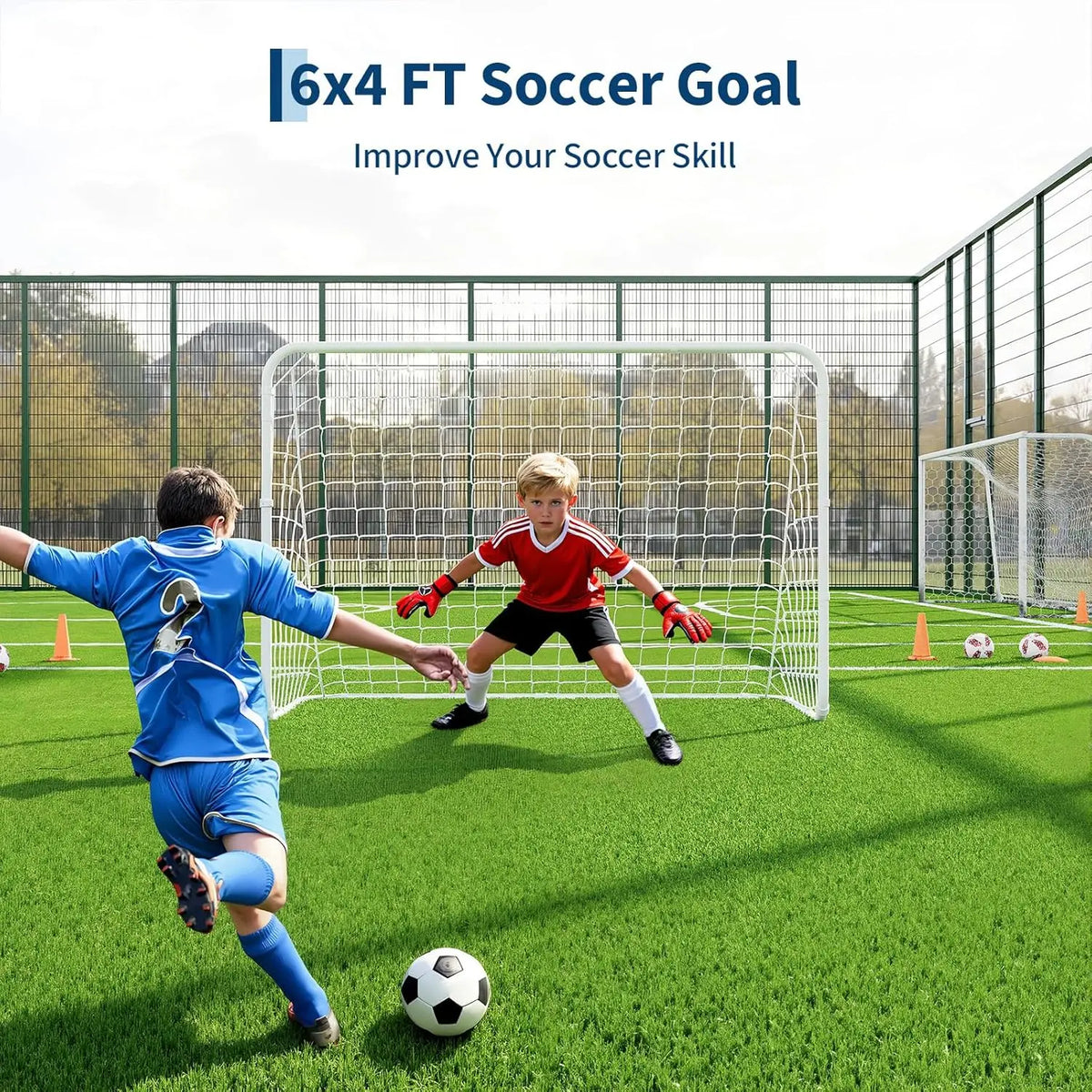 Heavy Duty Collapsible Soccer Rebounder Net With Carry Bag