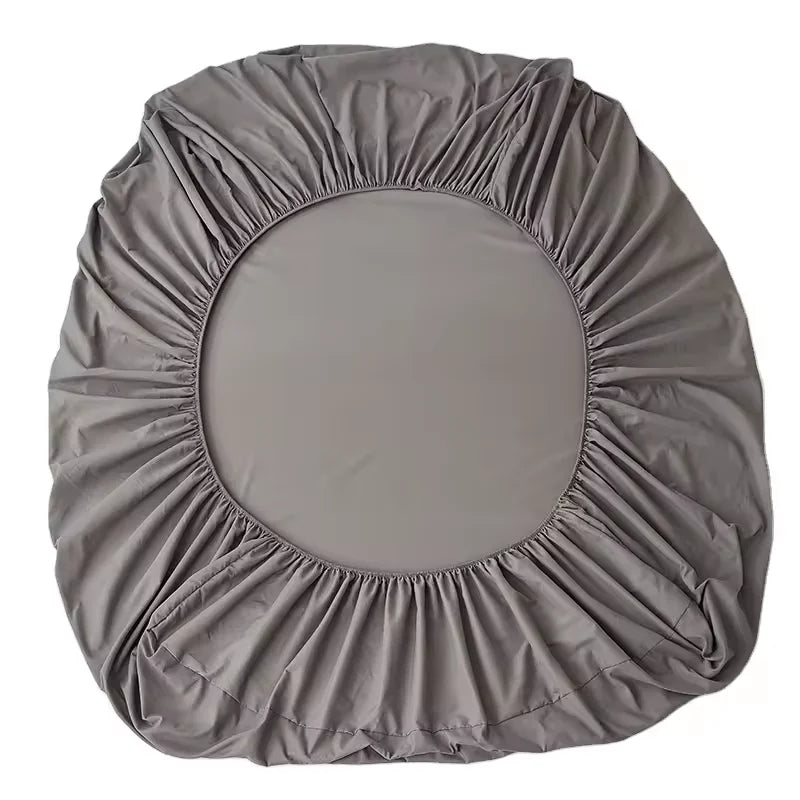 U-Silver Premium Grounded Cotton Bed Fitted Sheets