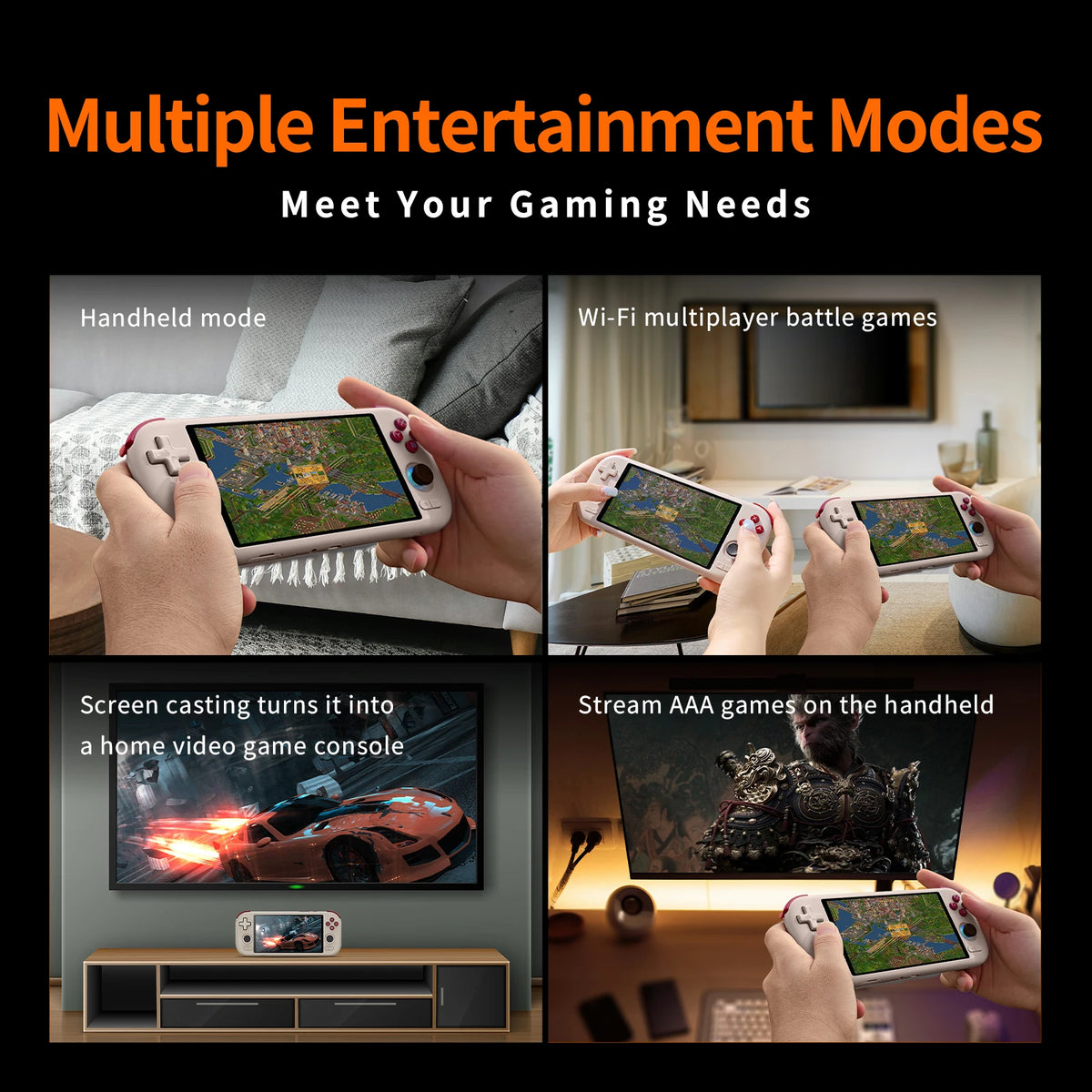 MANGMI Air X Handheld Game Console Snapdragon 662 Android Touchscreen