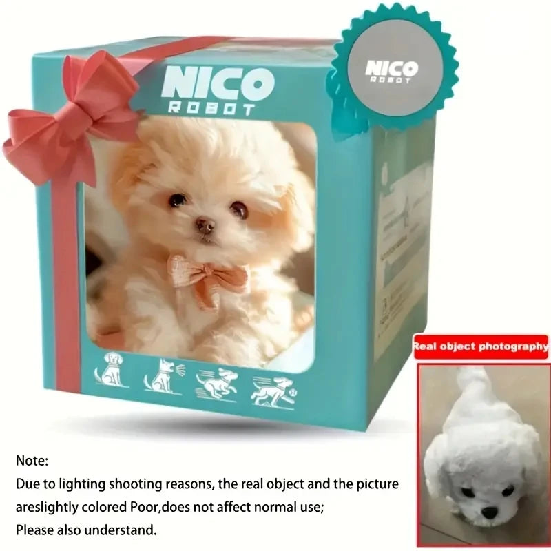 Electronic Simulated Puppy Robot Featuring Automatic Walking And Barking