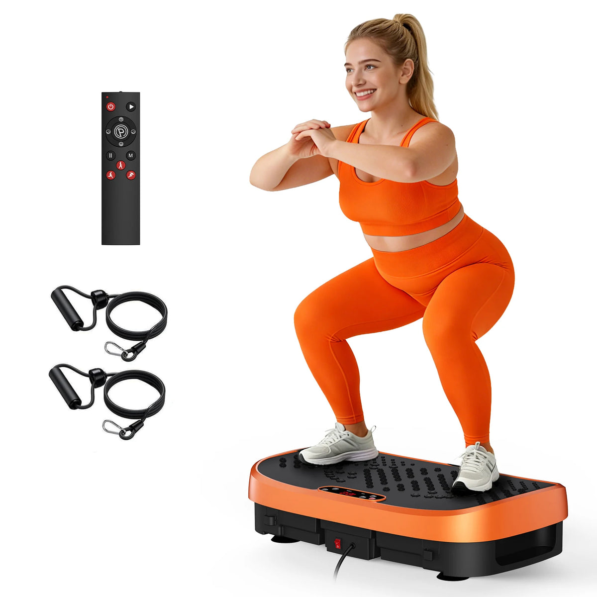 Professional Whole Body Vibration Platform For Home Fitness