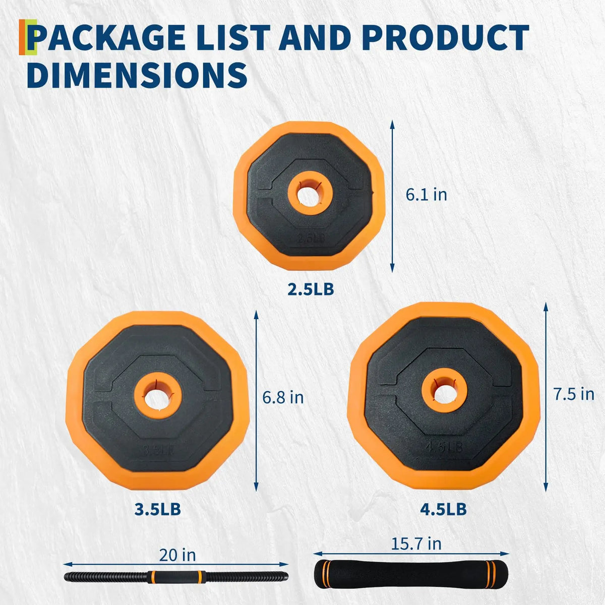 Adjustable Dumbbells Free Weight Set With Connector For Home Gym