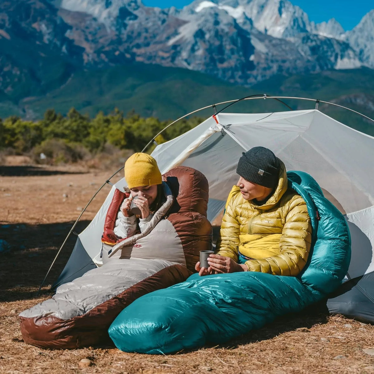 Naturehike Snowbird Mummy Duck Down Sleeping Bag 650FP Camping