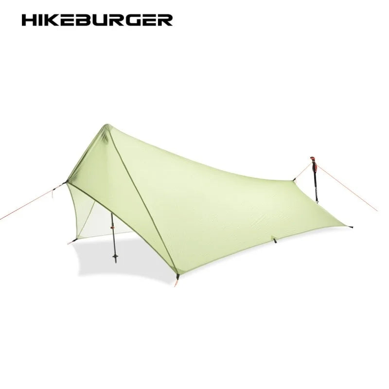HiKeburger Ultralight Waterproof Tarp Tent For Camping