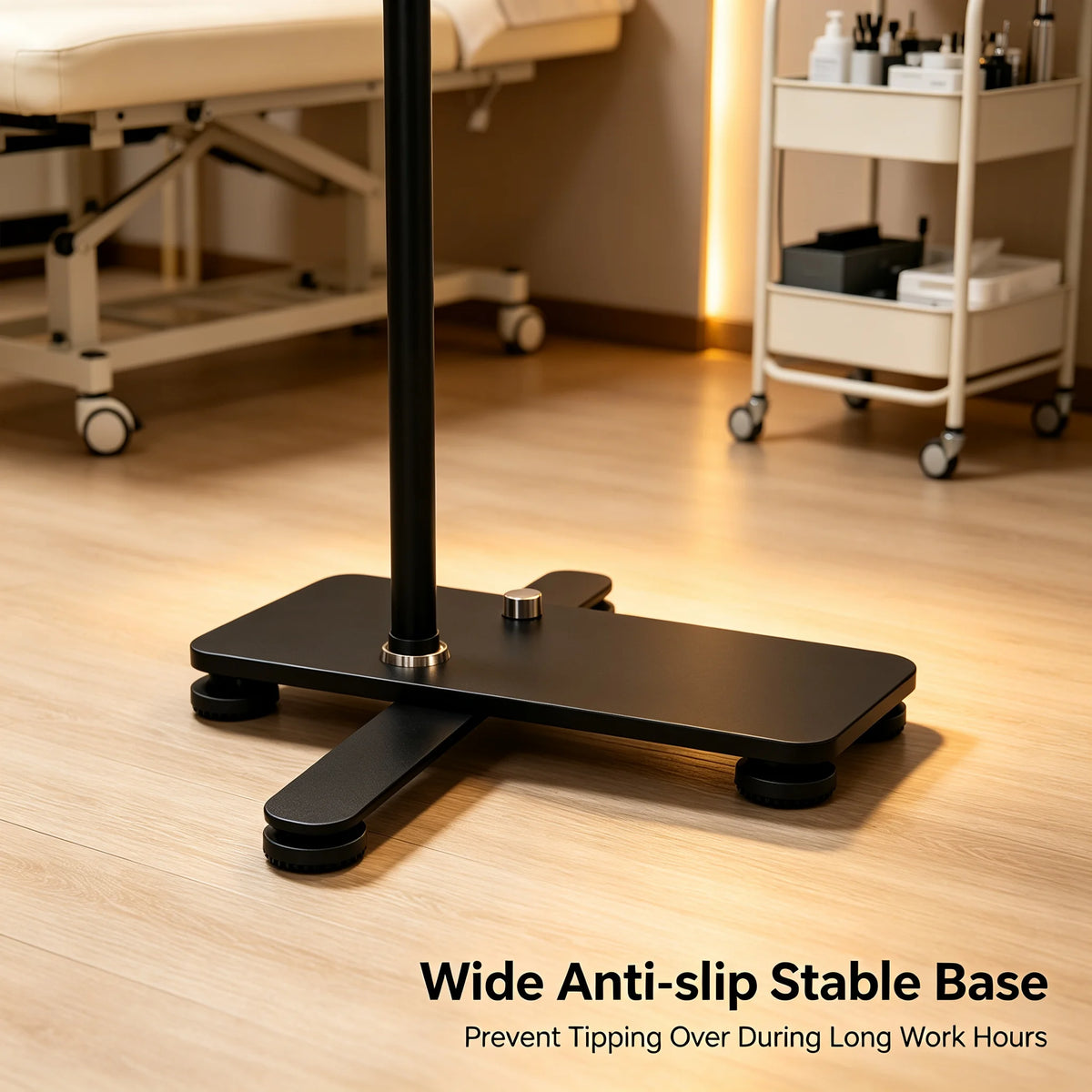 Bymaocar LED Lash Floor Lamp With Remote And Phone Stand