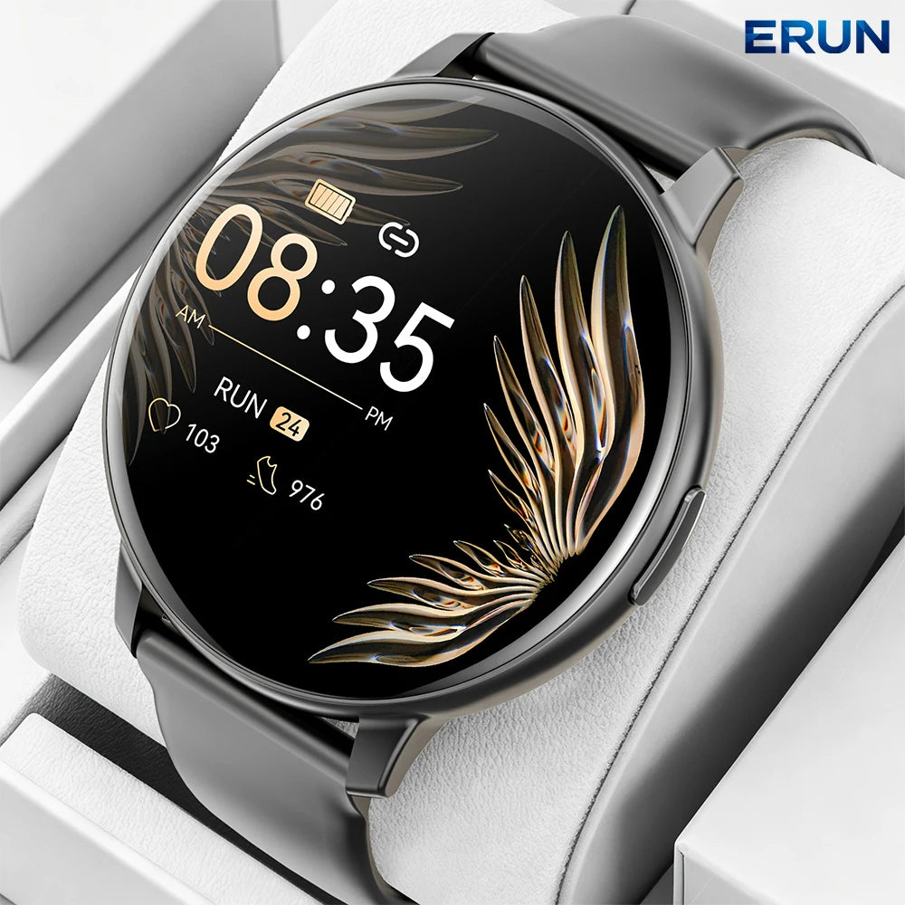 Erun Ultra Thin Smart Watch Featuring Wireless Calls And Touchscreen