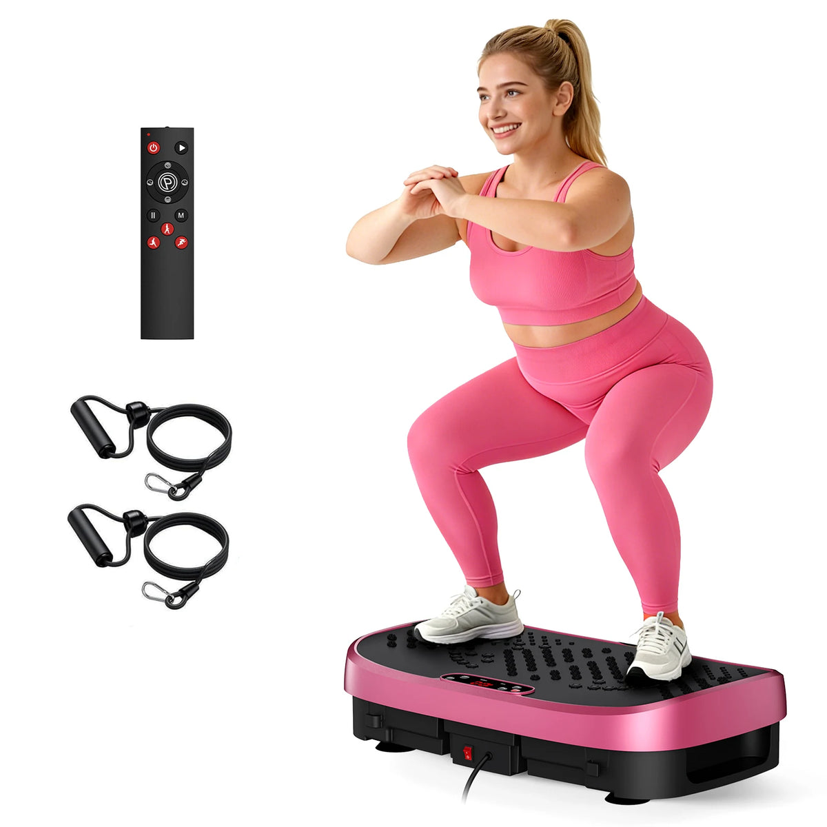 Professional Whole Body Vibration Platform For Home Fitness