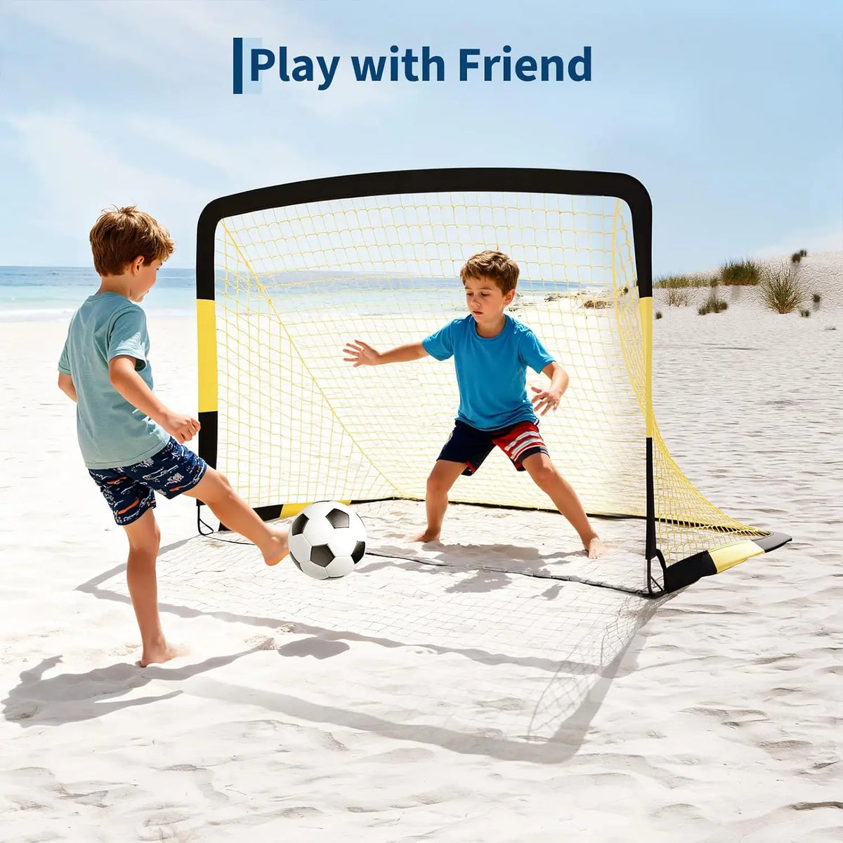 Heavy Duty Collapsible Soccer Rebounder Net With Carry Bag