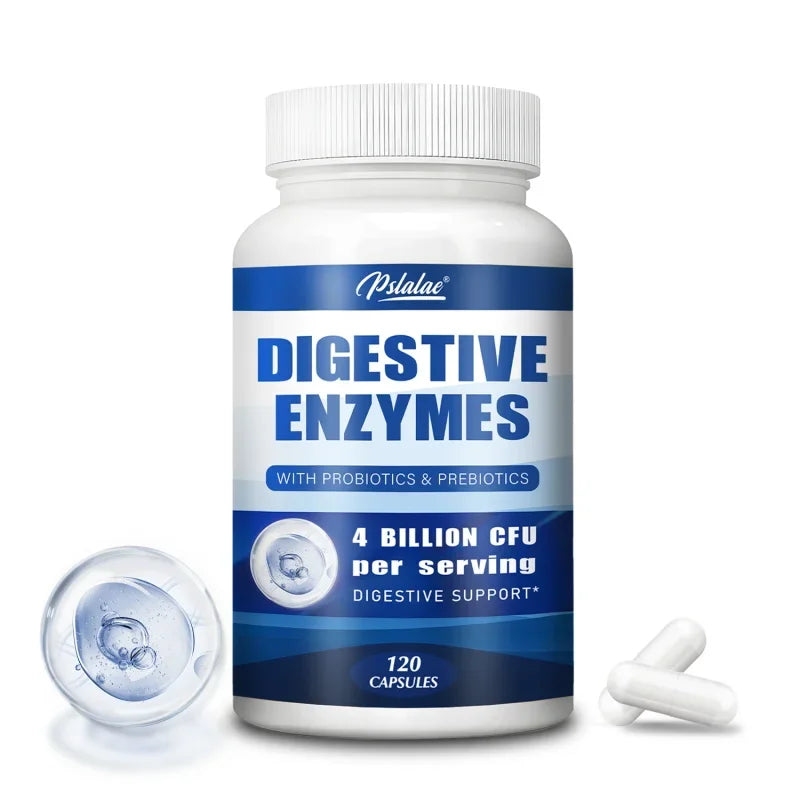Pslalae Digestive Enzymes For Gas And Bloating Relief