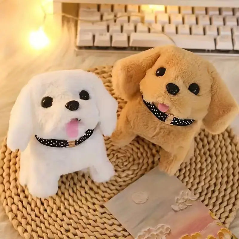 Electronic Simulated Puppy Robot Featuring Automatic Walking And Barking