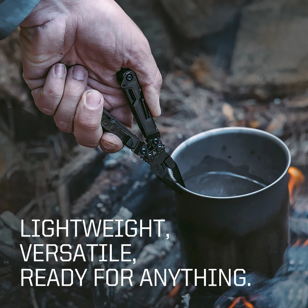 SOG PowerLitre 19-Function Stainless Steel Compact Multitool With Corkscrew