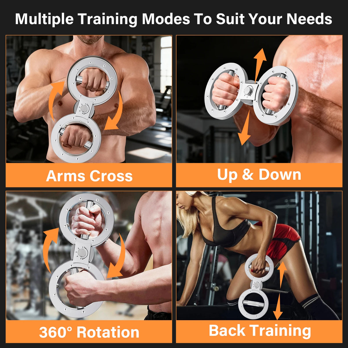 Adjustable Multifunctional Grip Strength Trainer For Forearms And Wrists