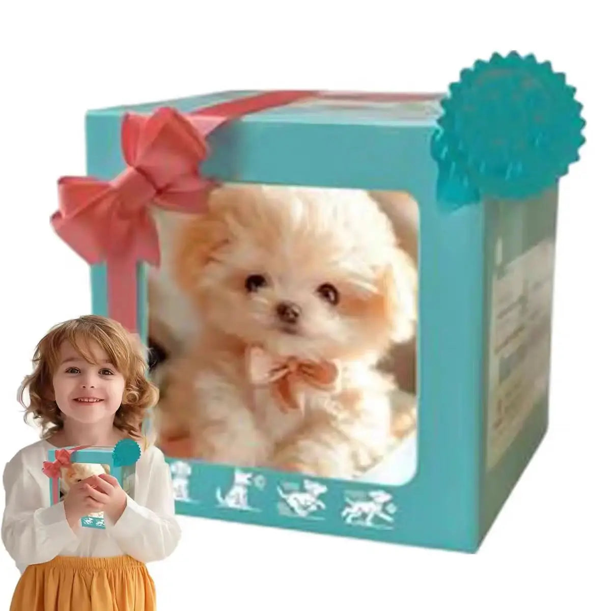 Electronic Simulated Puppy Robot Featuring Automatic Walking And Barking