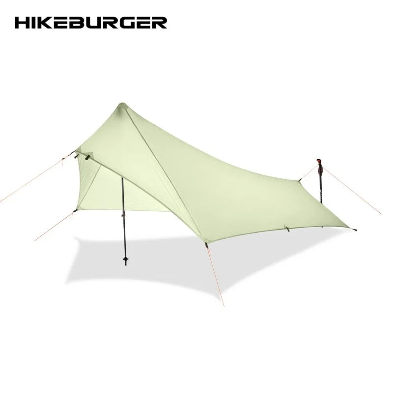 HiKeburger Ultralight Waterproof Tarp Tent For Camping