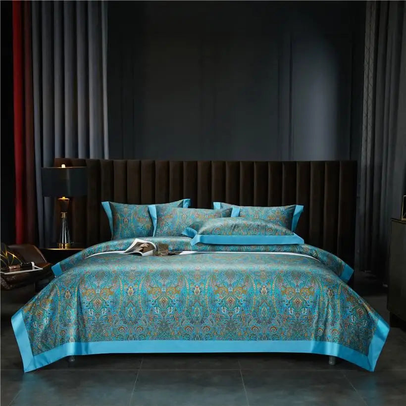IvaRose Luxury Egyptian Cotton Duvet Cover Bedding Set