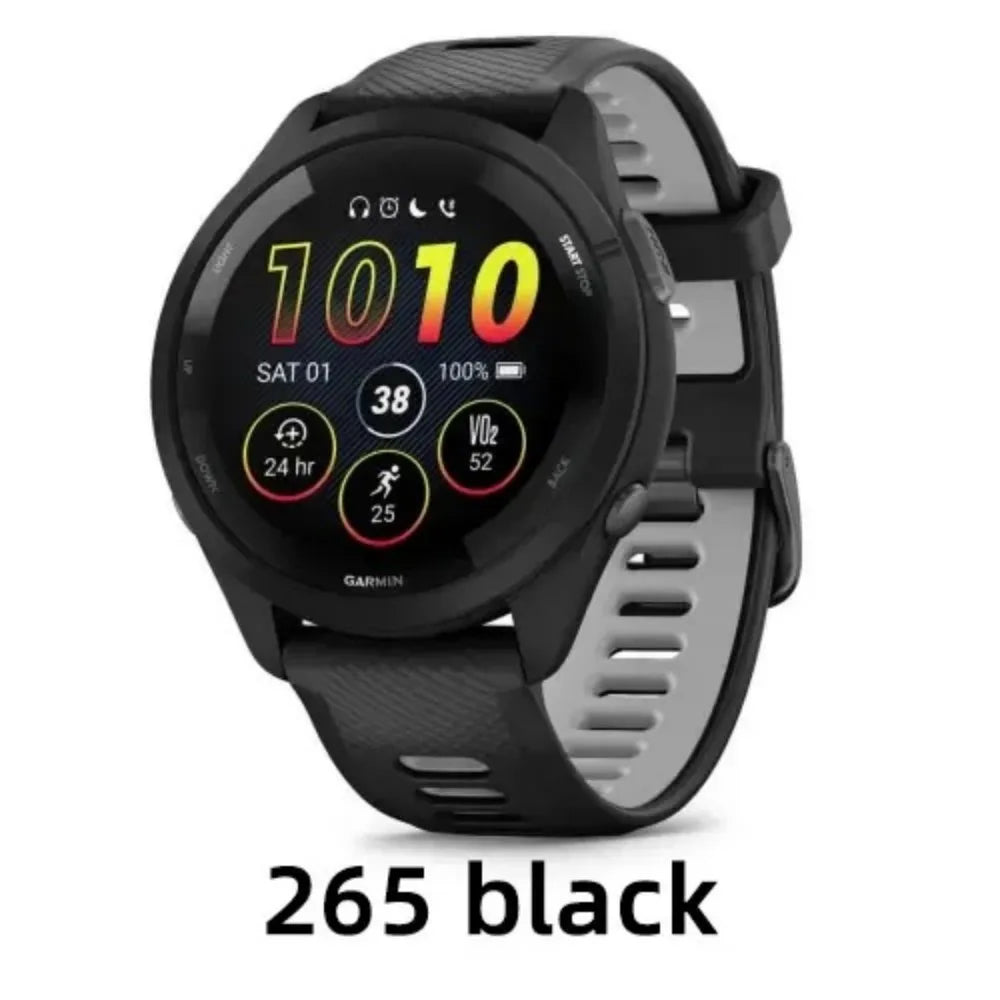 Garmin Forerunner 265 GPS Smartwatch Featuring Multi Band Navigation