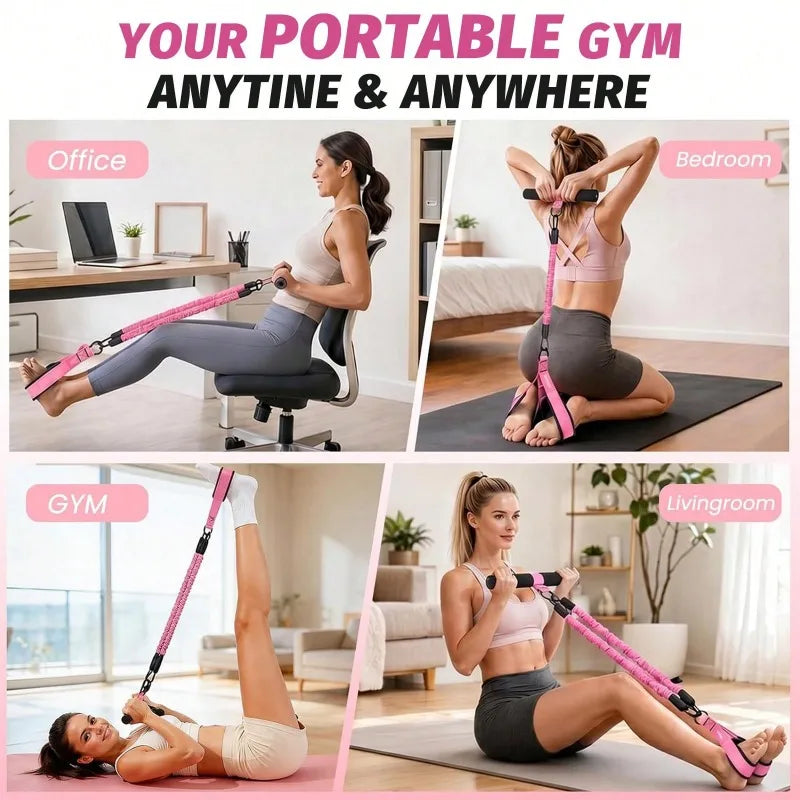 Multifunctional Resistance Band Kit For Full Body Workouts