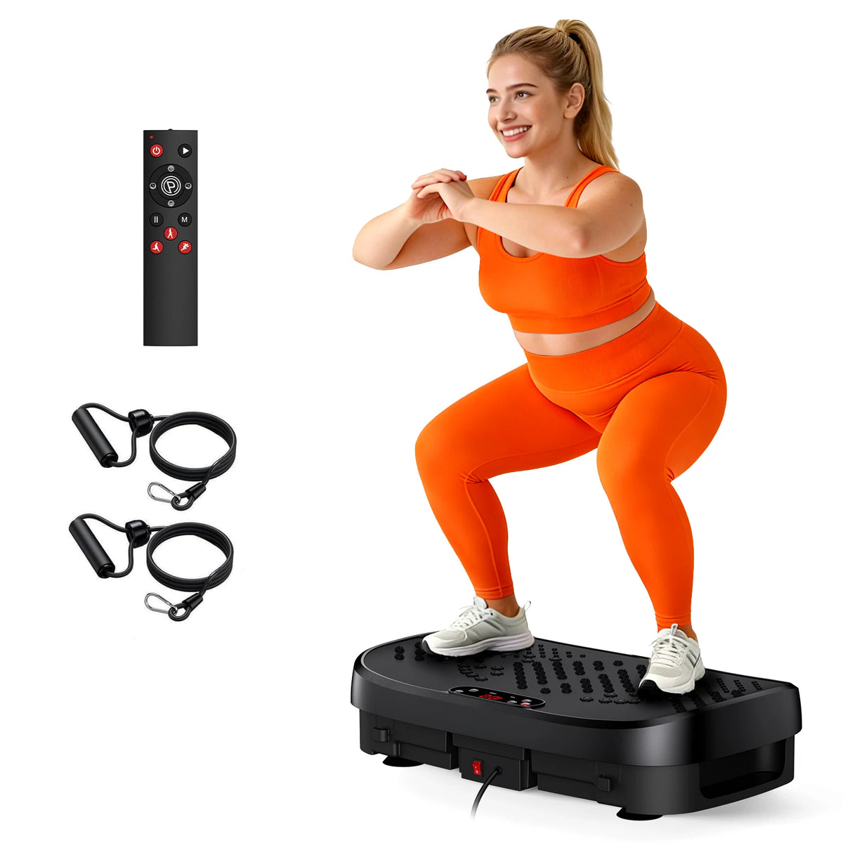 Professional Whole Body Vibration Platform For Home Fitness