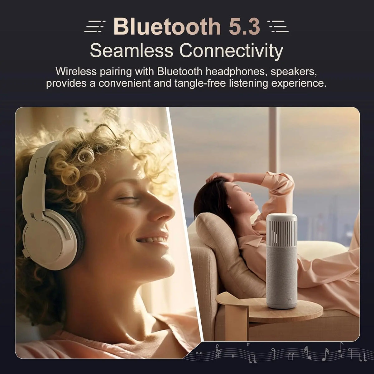 Mechen Portable MP3 Player Featuring Bluetooth Stereo Audio
