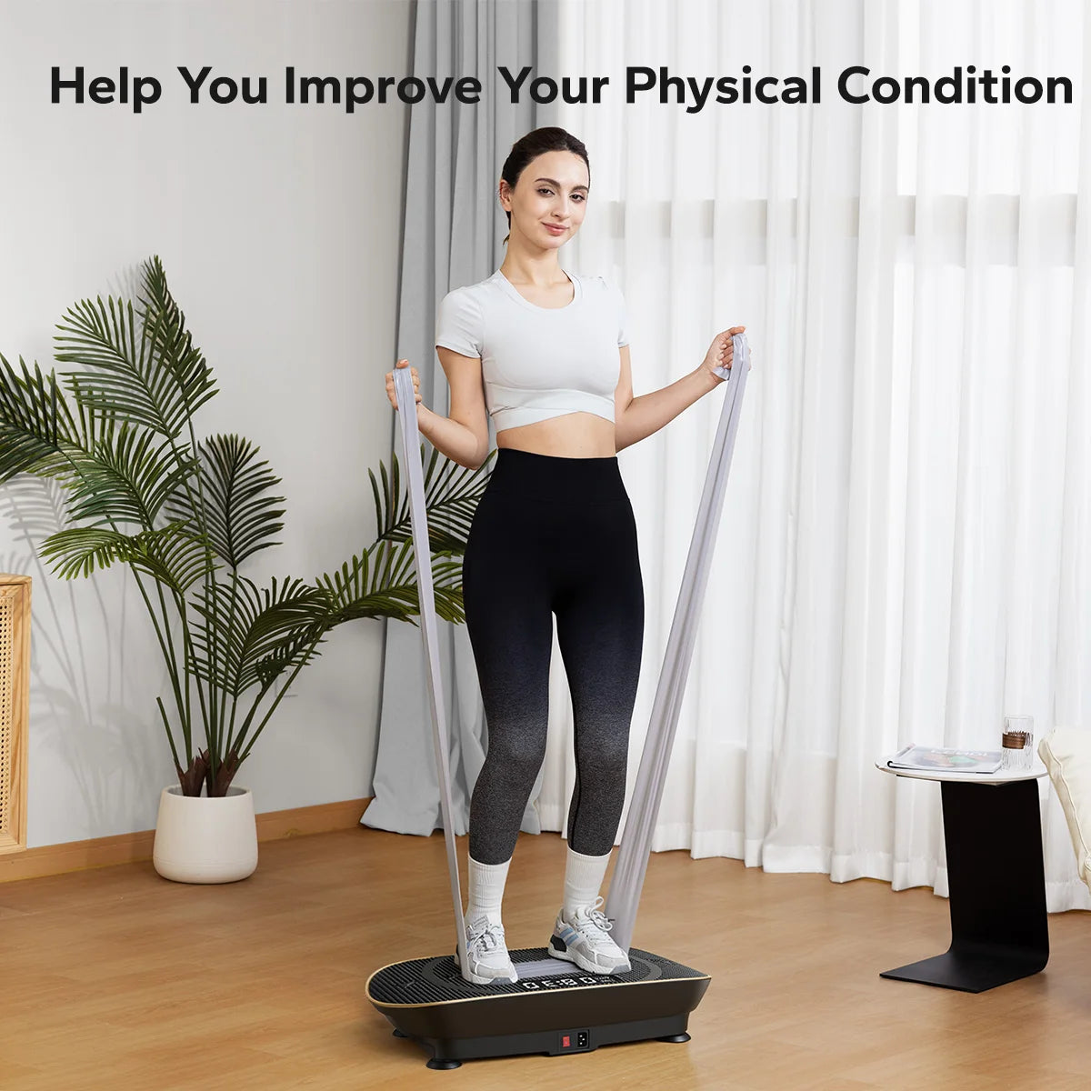 Merach Vibration Plate Exercise Machine For Complete Body Training