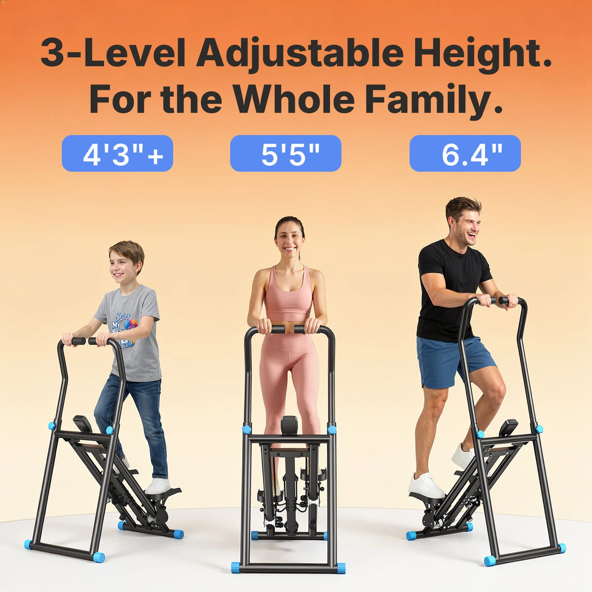 Merach Foldable Stair Stepper Machine For Indoor Exercise