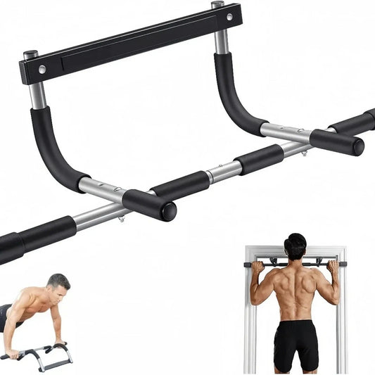Adjustable Doorway Pull Up Bar For Home Gym Exercise Training