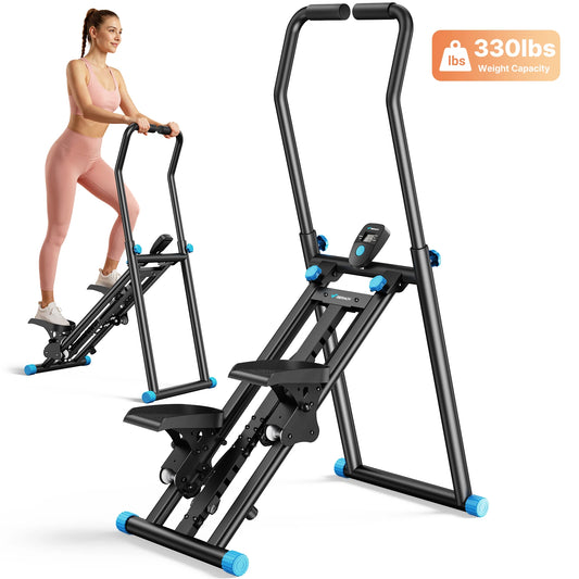 Merach Foldable Stair Stepper Machine For Indoor Exercise