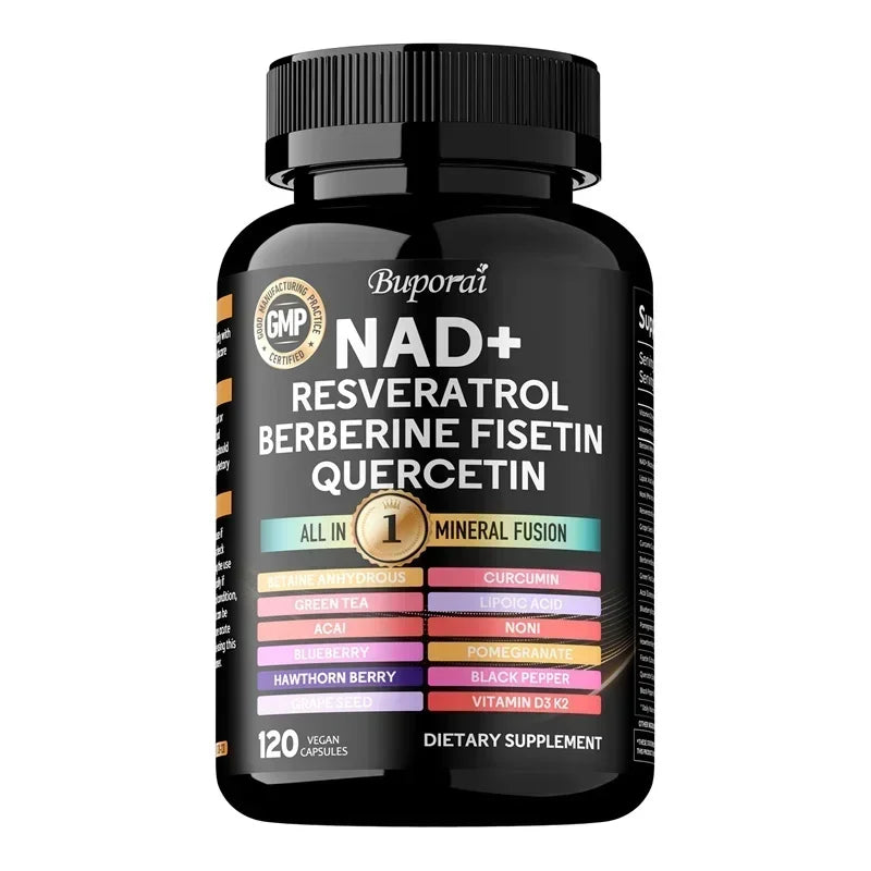 Xemenry Resveratrol Berberine NAD Cellular Health Support