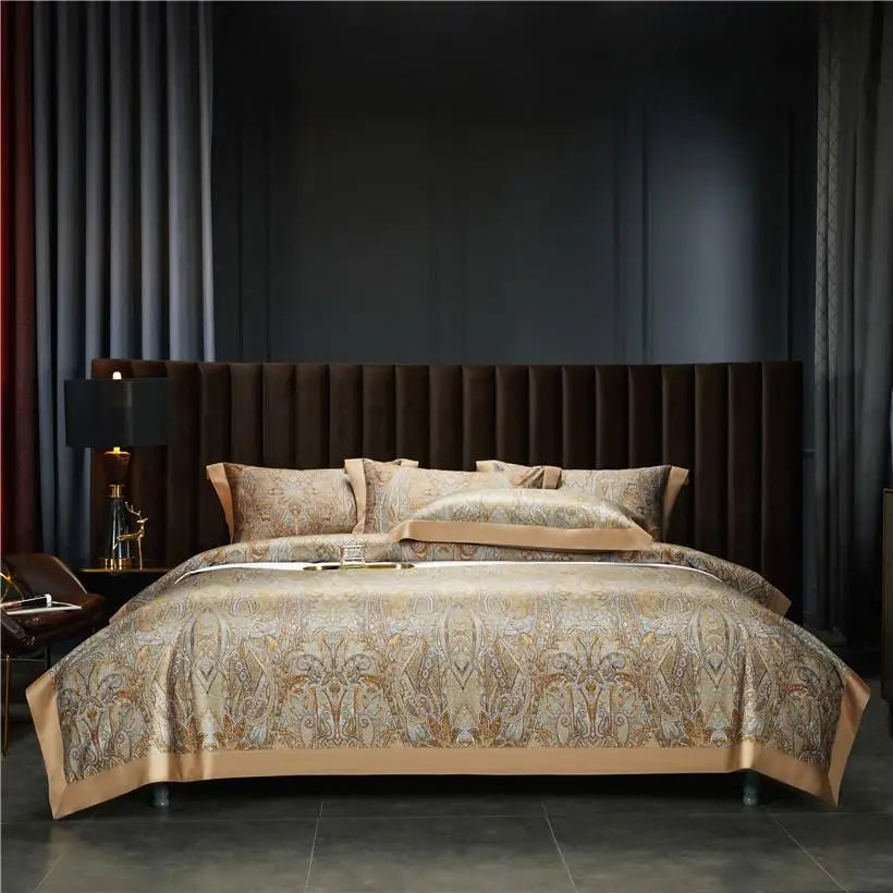IvaRose Luxury Egyptian Cotton Duvet Cover Bedding Set
