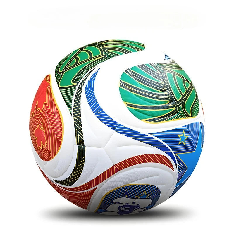 Professional Soccer Ball With Seamless PU Material For Match Training
