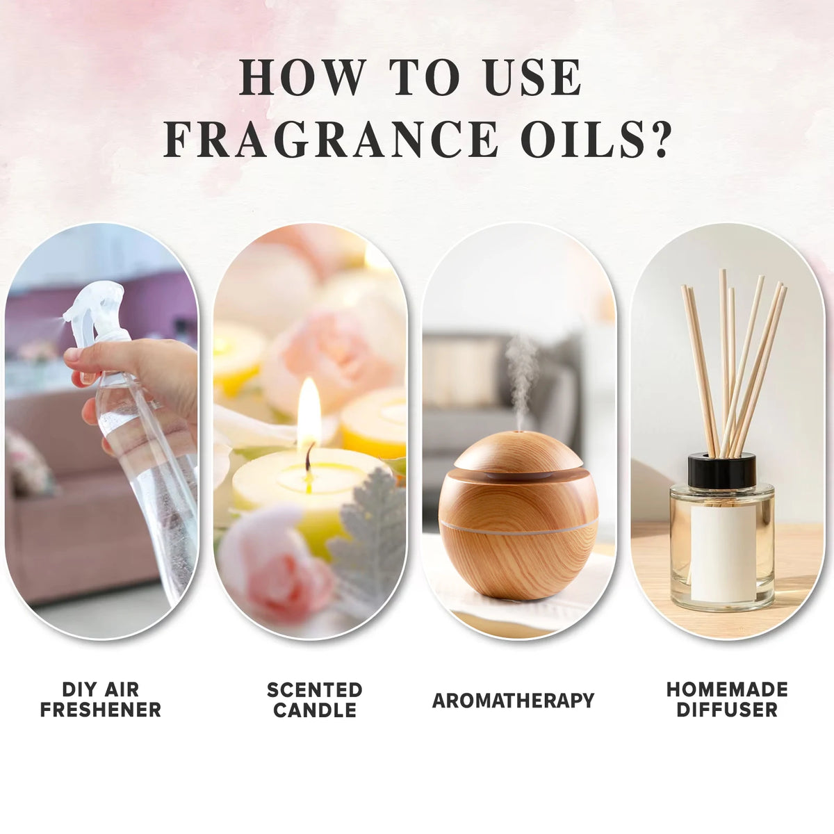 Phatoil Premium Fragrance Oil Set For Diffuser And Candle Making