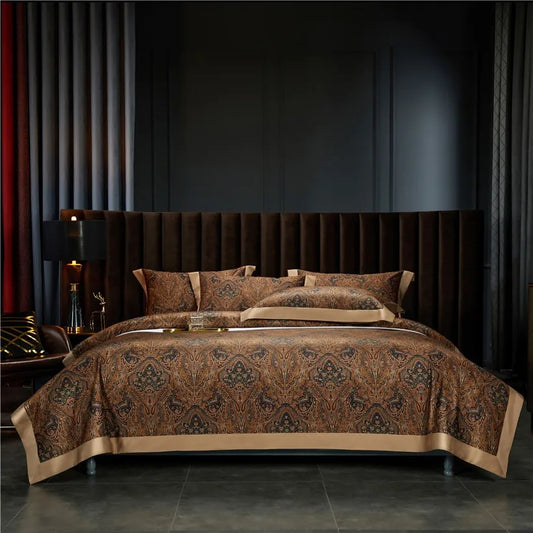 IvaRose Luxury Egyptian Cotton Duvet Cover Bedding Set