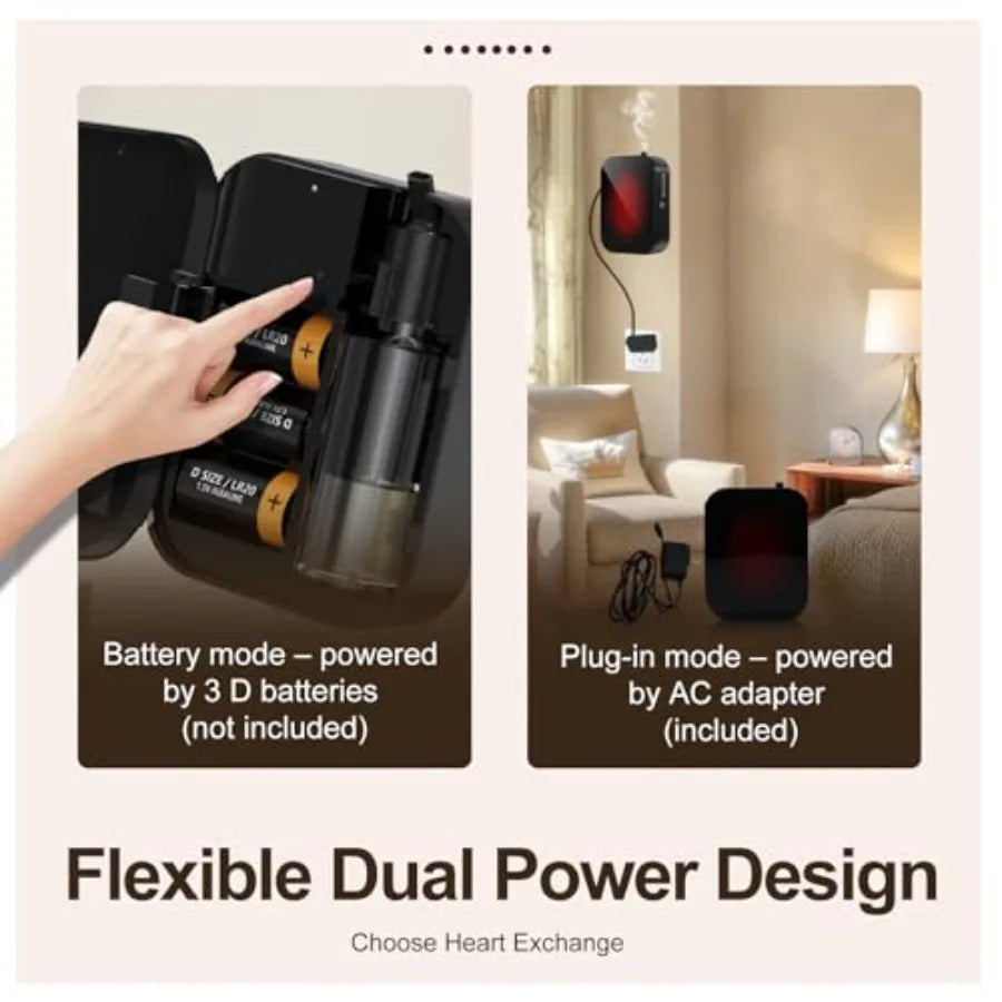 Smart App Controlled Waterless Essential Oil Diffuser For Home