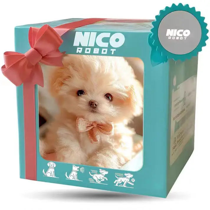 Electronic Simulated Puppy Robot Featuring Automatic Walking And Barking
