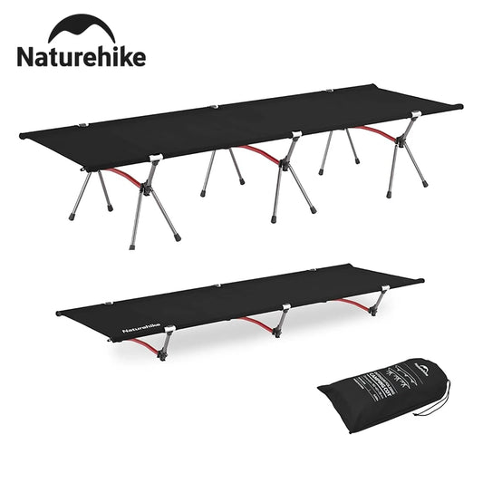 Naturehike Height Adjustable Folding Camping Cot Portable Bed