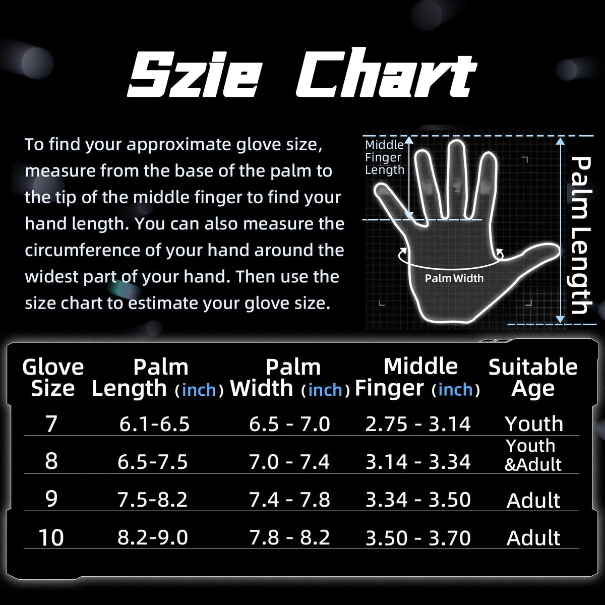 WVVOU High Performance Soccer Goalie Gloves With Finger Saves