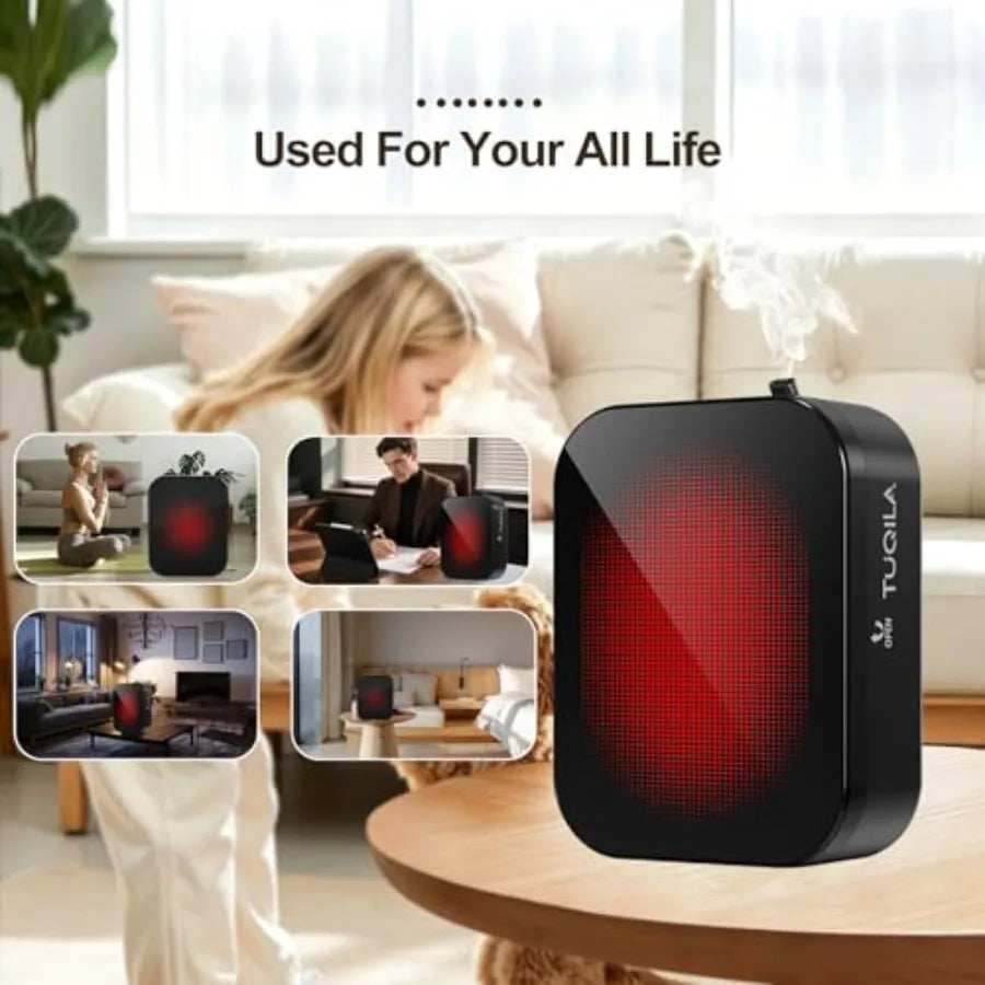 Smart App Controlled Waterless Essential Oil Diffuser For Home