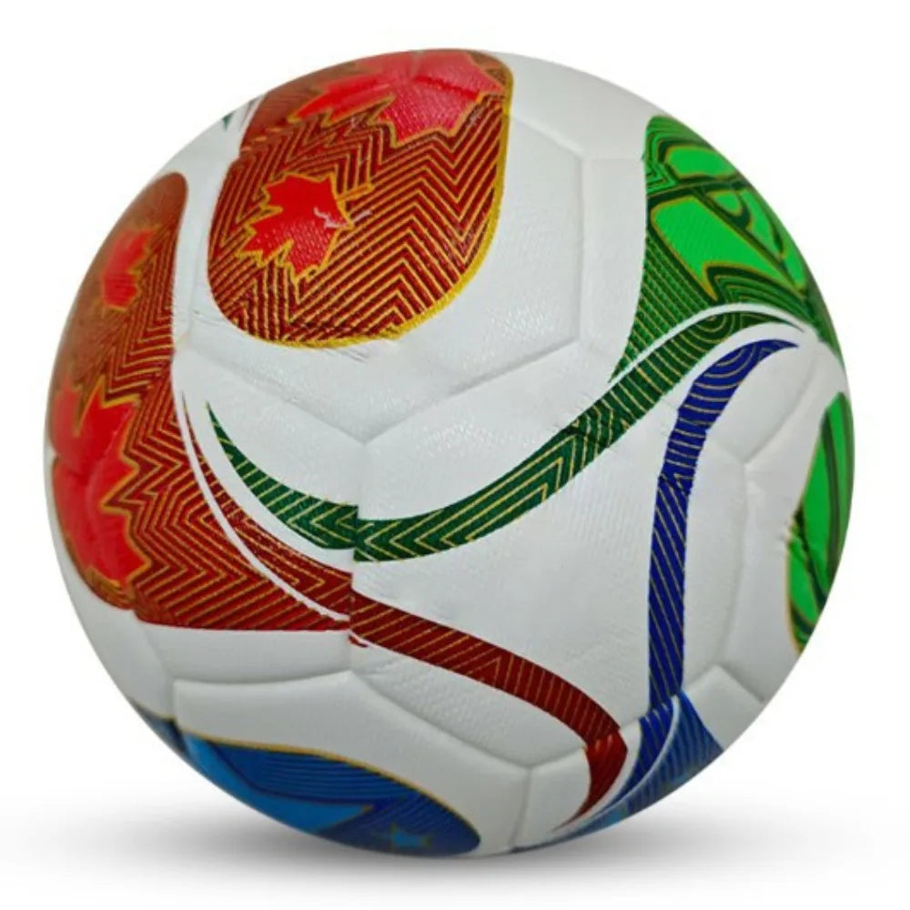 Professional Soccer Ball With Seamless PU Material For Match Training