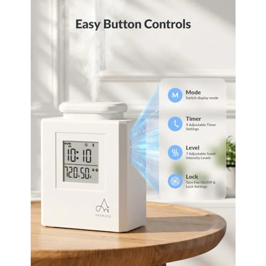 U4 Smart HVAC Waterless Essential Oil Diffuser With Cold Air