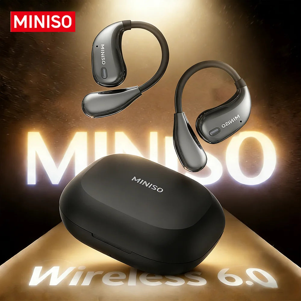 Miniso X33 Open Ear Bluetooth Earbuds With AI Translation