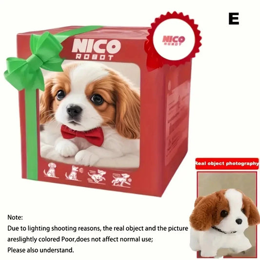 Electronic Simulated Puppy Robot Featuring Automatic Walking And Barking