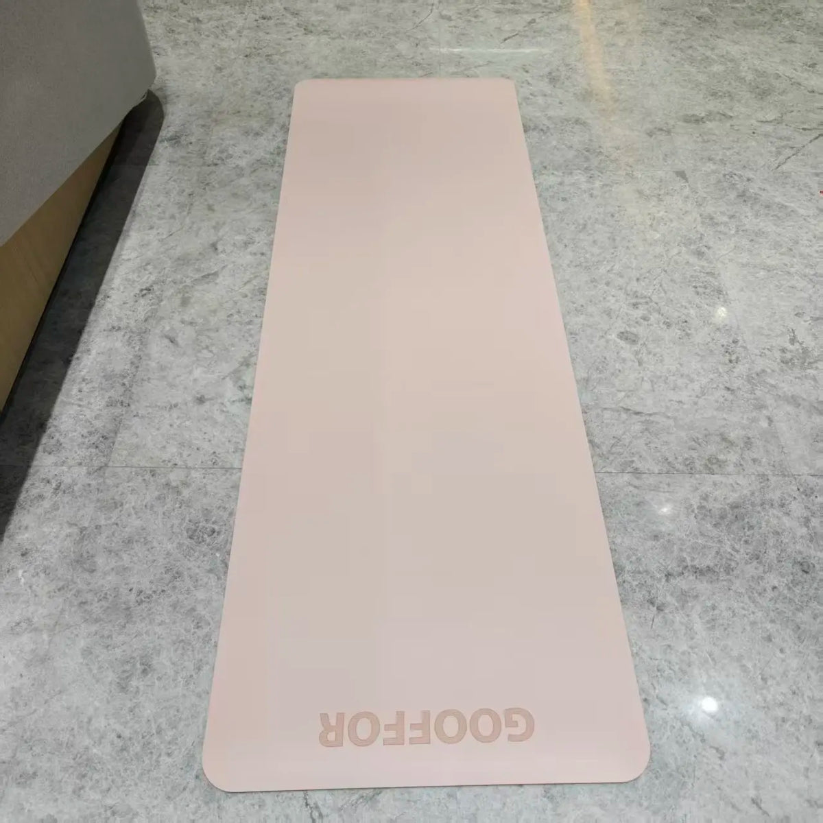 Gooffor Premium Non Slip Natural Rubber Yoga Mat Grip