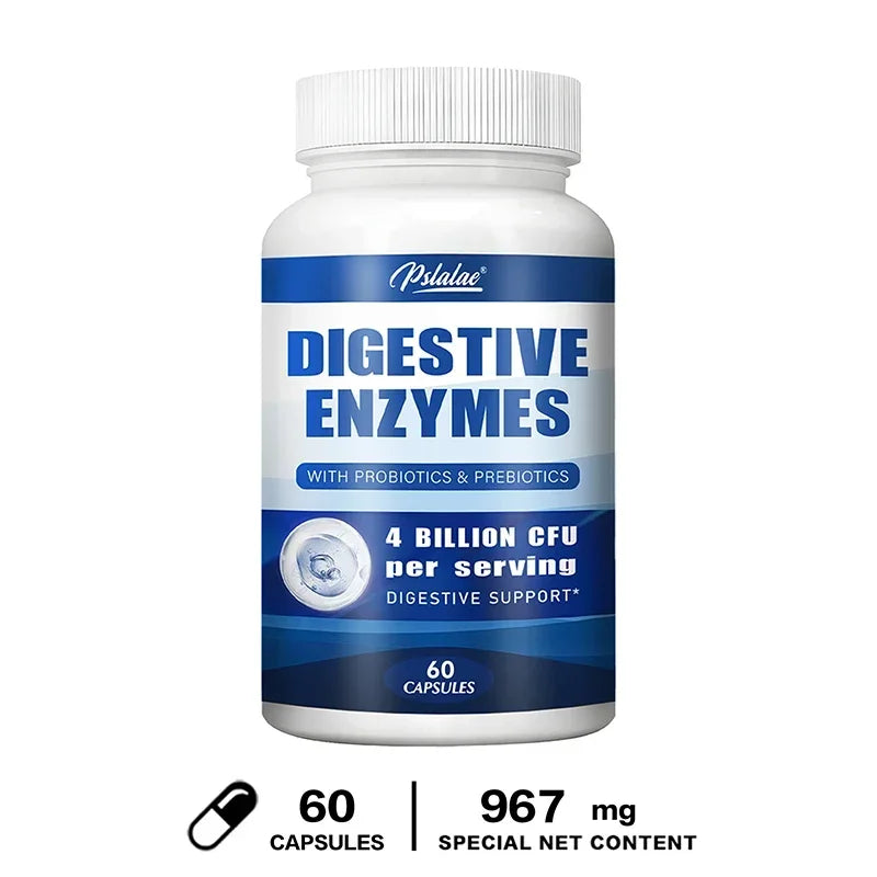 Pslalae Digestive Enzymes For Gas And Bloating Relief