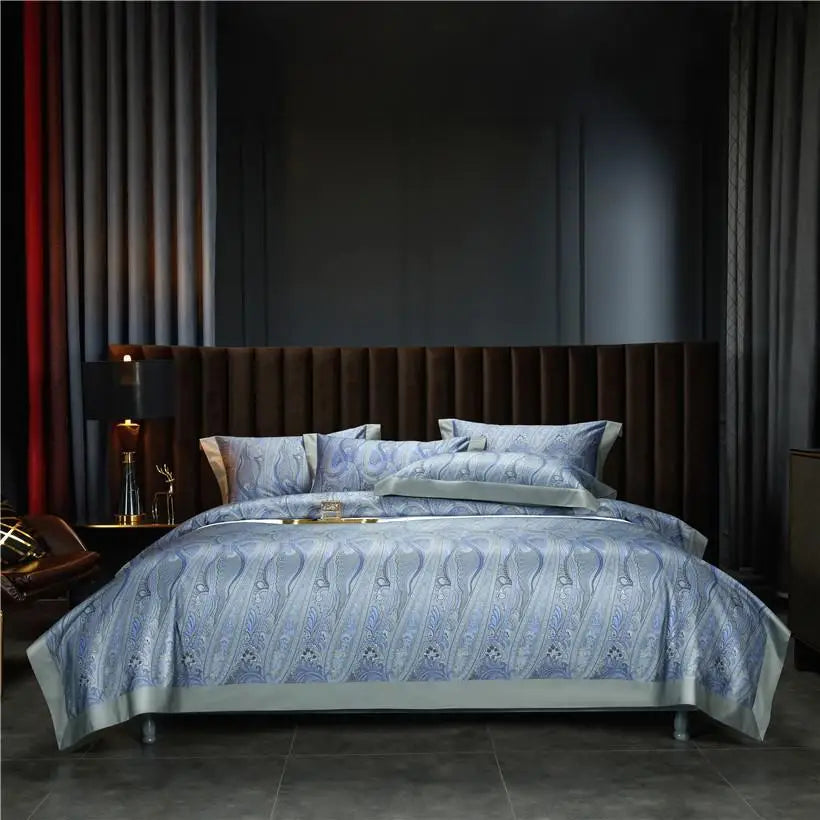IvaRose Luxury Egyptian Cotton Duvet Cover Bedding Set